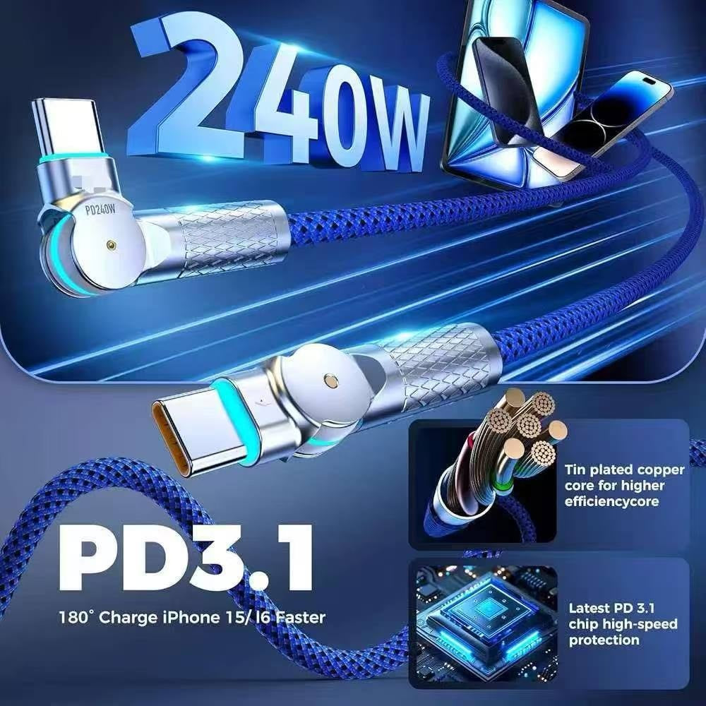 240W PD Fast-charging Data Cable