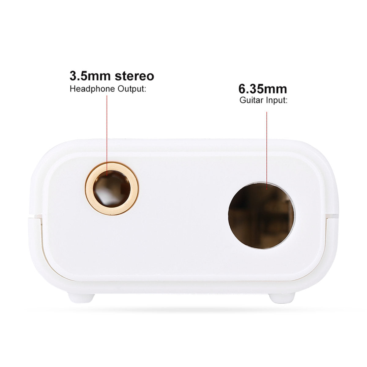 Flanger FC-21 Electric Guitar Bass To Mobile Phone Connector Converter Instruments Accessory