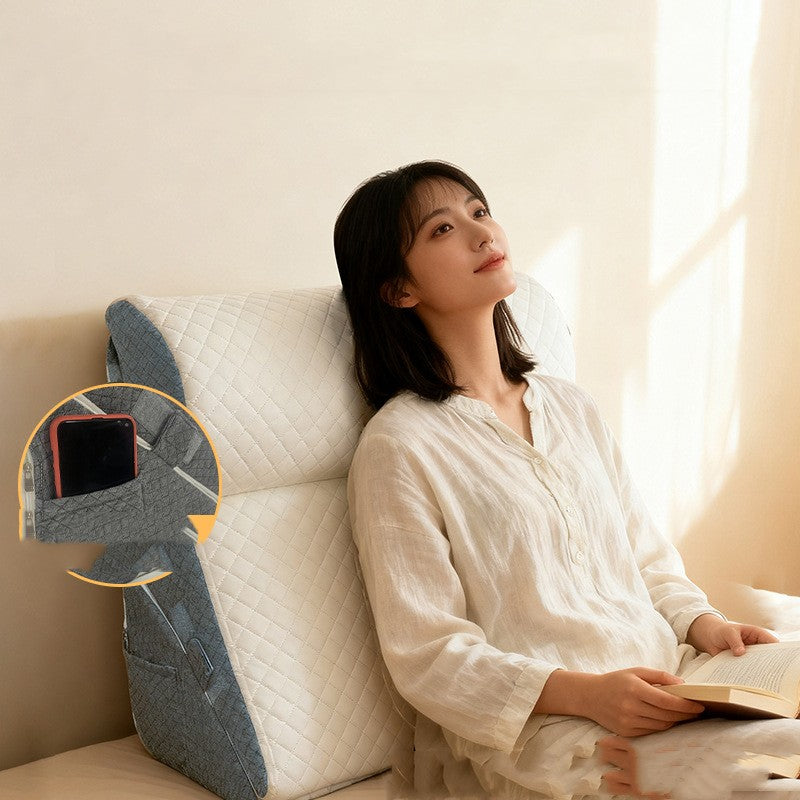 Waist Support Pregnant Women Soft Bag Half Lying Pillow Care