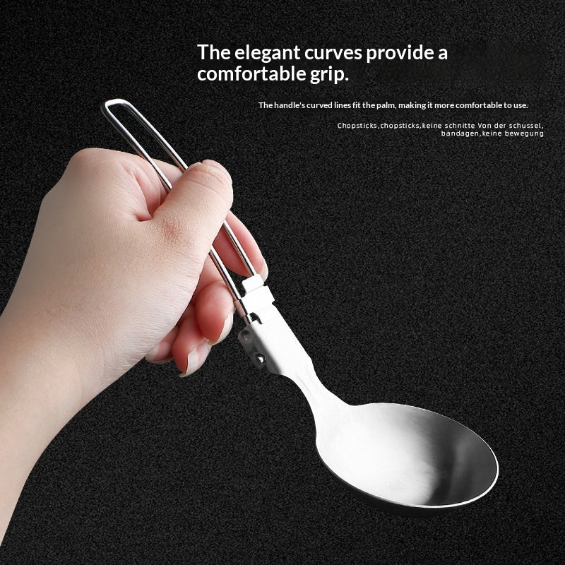 304 Stainless Steel Folding Kitchen Utensil Set