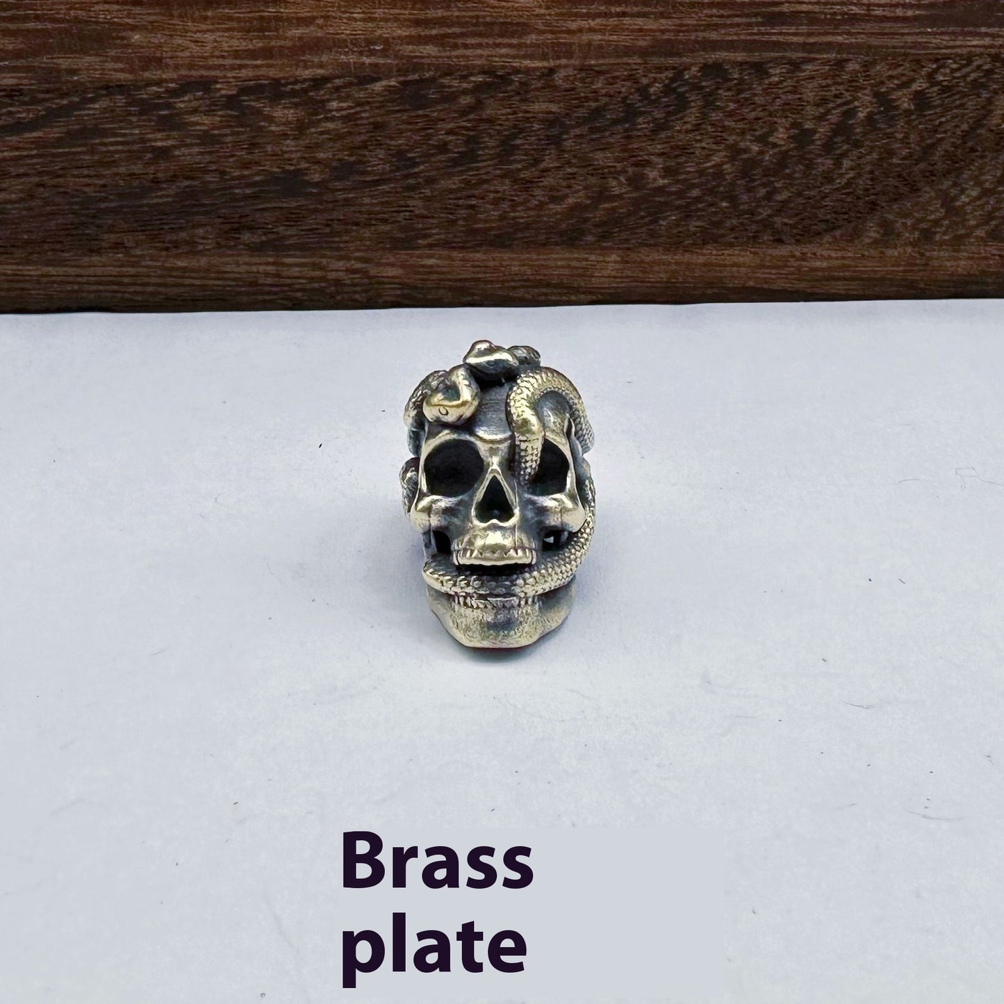 Fashion Double Snake Skull Pendant Accessories
