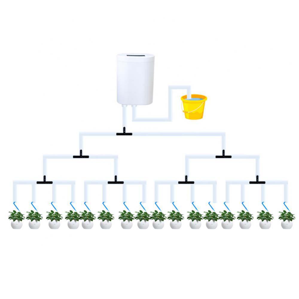 LCD Smart Charging Potted Plant Watering Device Office And Home Automatic Drip Irrigation System