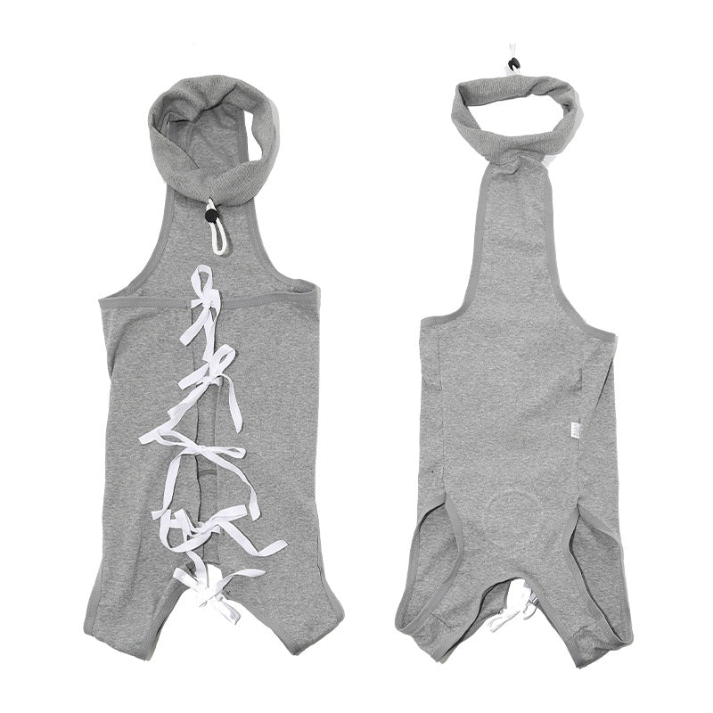 Dog Bandage-Style Breathable Anti-Licking High-Elastic Pet Protective Garment