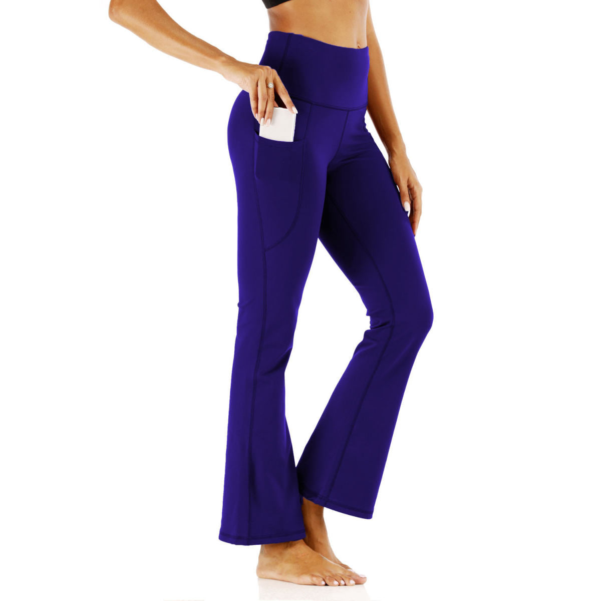 High Waist Solid Color Tight Skirt Running Fitness Pants Yoga
