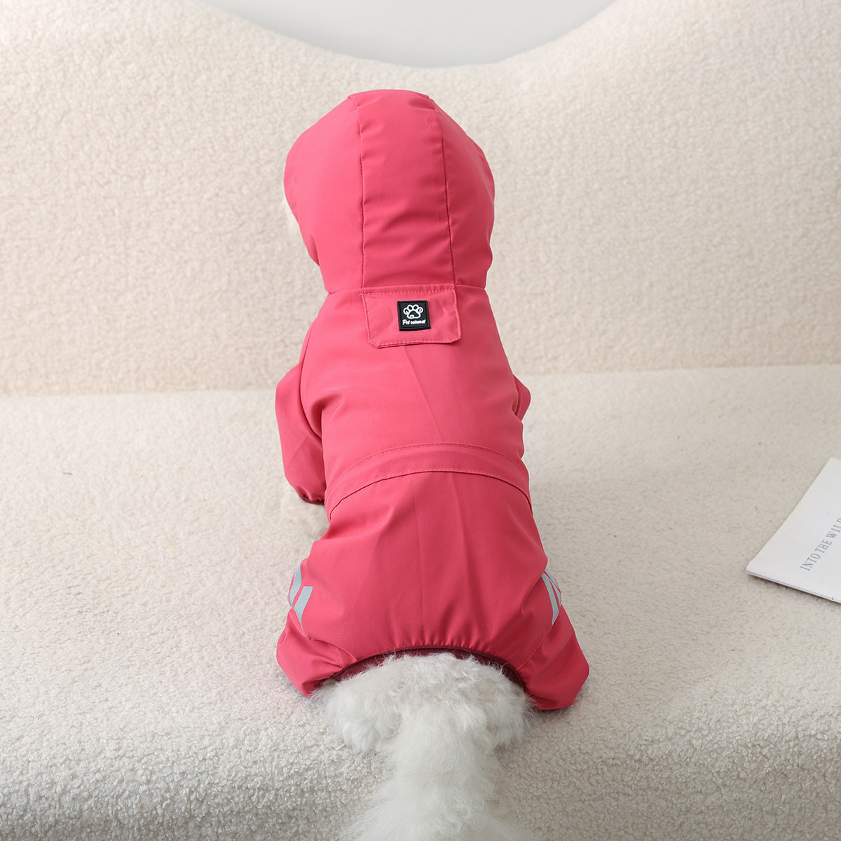 Pet Raincoat Four-legged Waterproof Poncho