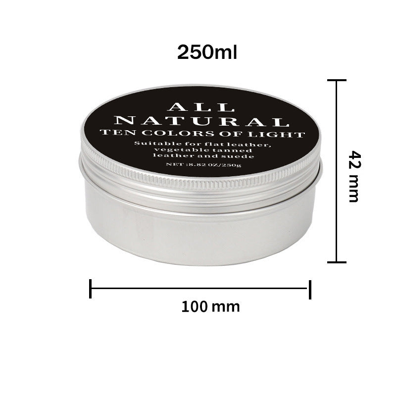 Aluminum Box Mink Oil Cream Leather Care Mink Oil Cream