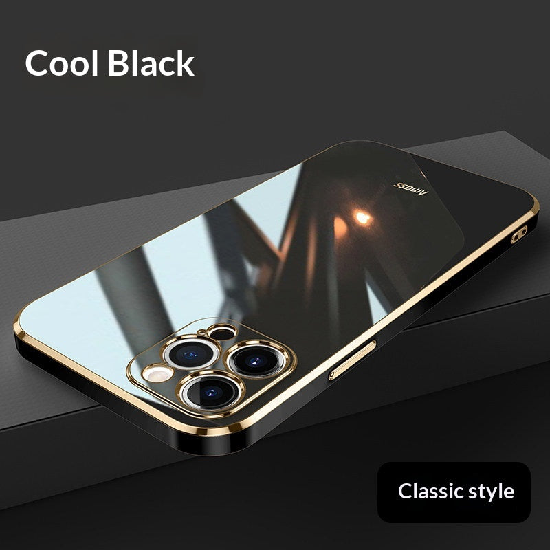 Electroplated Silicone Full-body Drop-proof Phone Case
