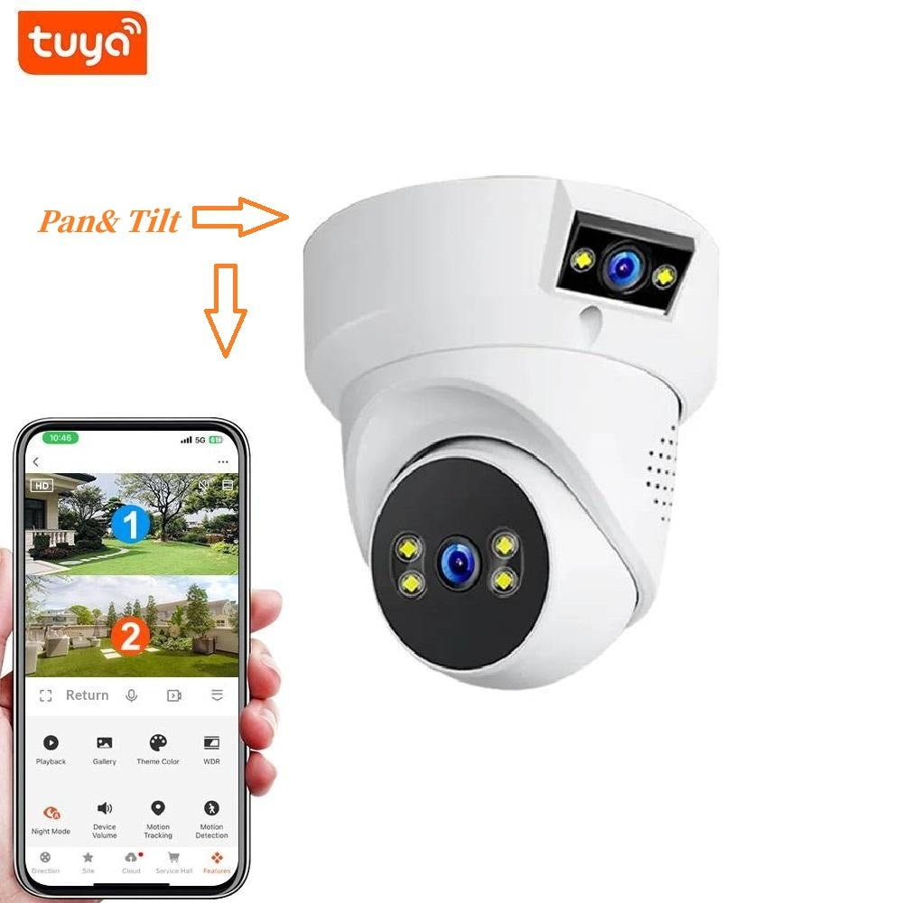 Smart Pan-Tilt Camera Conch Monitoring Unit HD