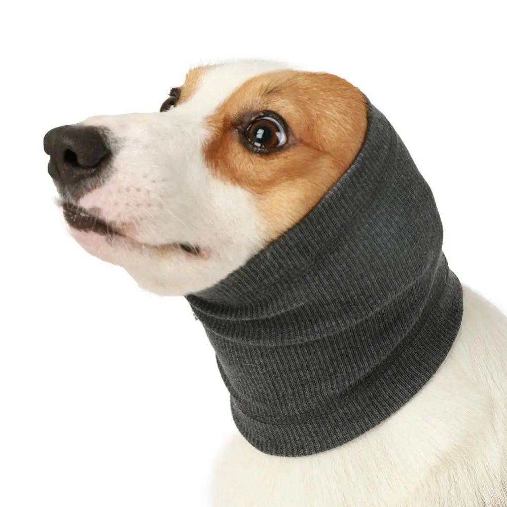 Pet Bath Comfortable Adjustable Anxiety Relief Earmuff For Dogs Noise Cancel Pet Grooming Top-rated Warm Headband Sleek Design