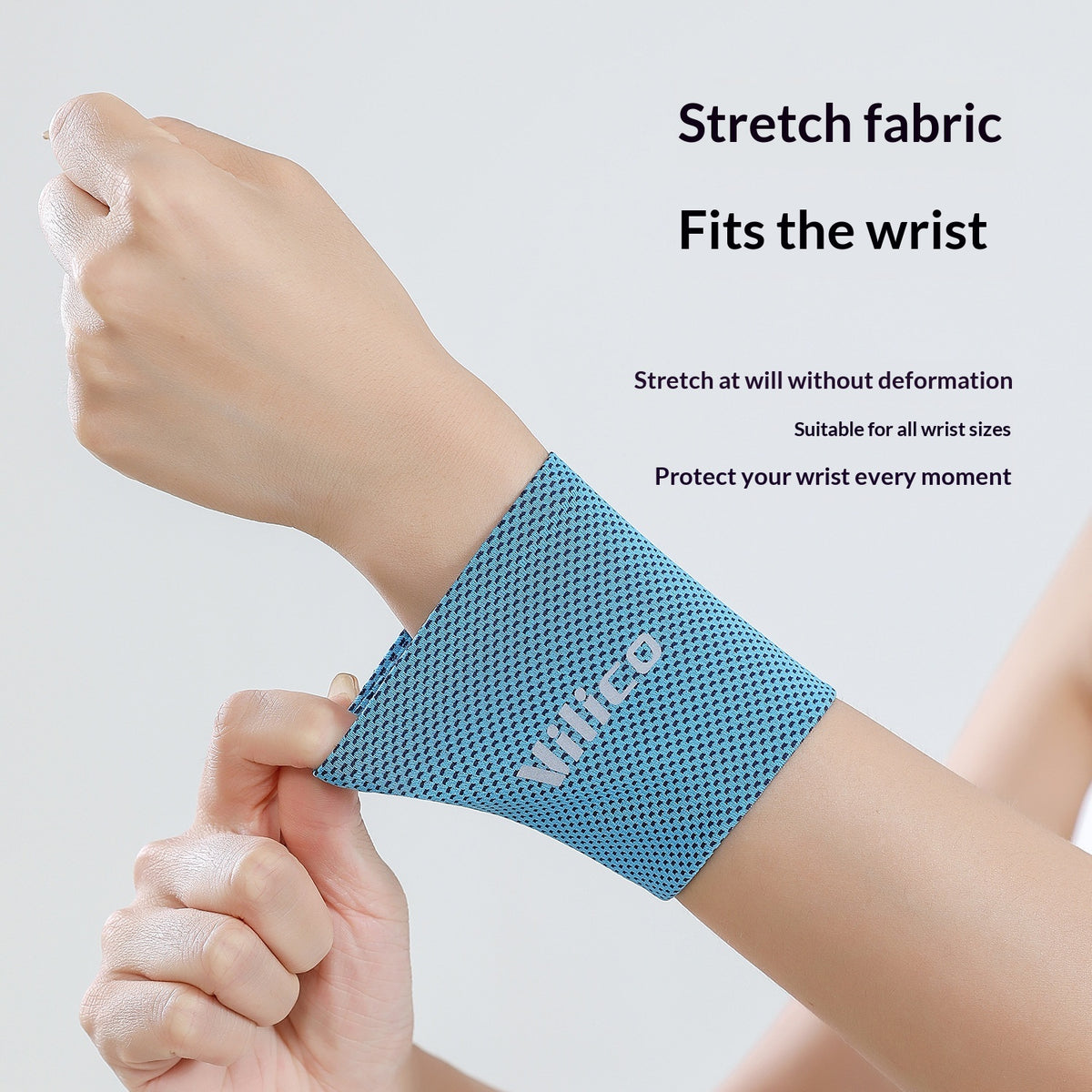 Sweat-absorbing Cooling Non-slip Breathable Sweat-wiping Wristband