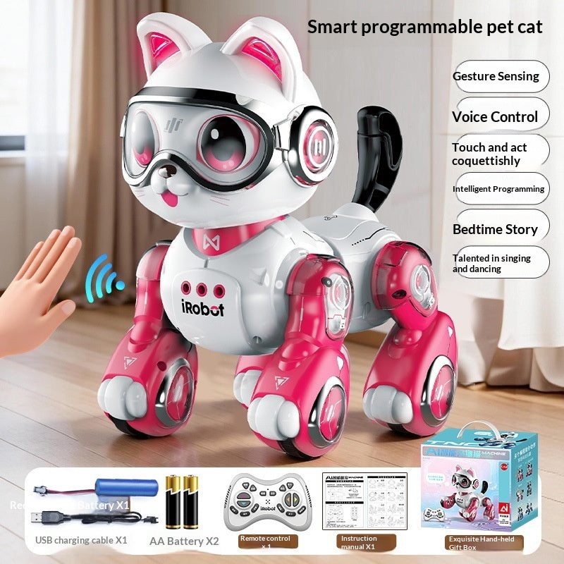 Electric Remote-controlled Gift Programmable Cat