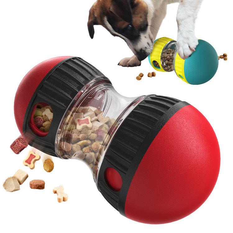 Pet Food Leakage Ball Dog Teeth Grinding Super Ball Slow Food Ball Dog Teeth Grinding Can't Bite Through, Venting By Chewing On Toys