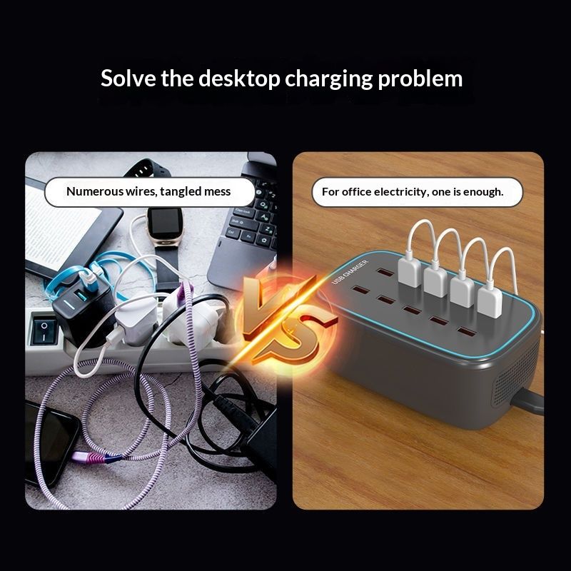Universal Multi-port USB Charger For Mobile Phones