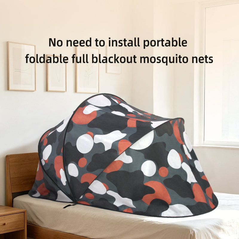 Installation-Free Dormitory Mosquito Net For Home Bedrooms Instant-Setup, Outdoor Portable Foldable Mosquito Net