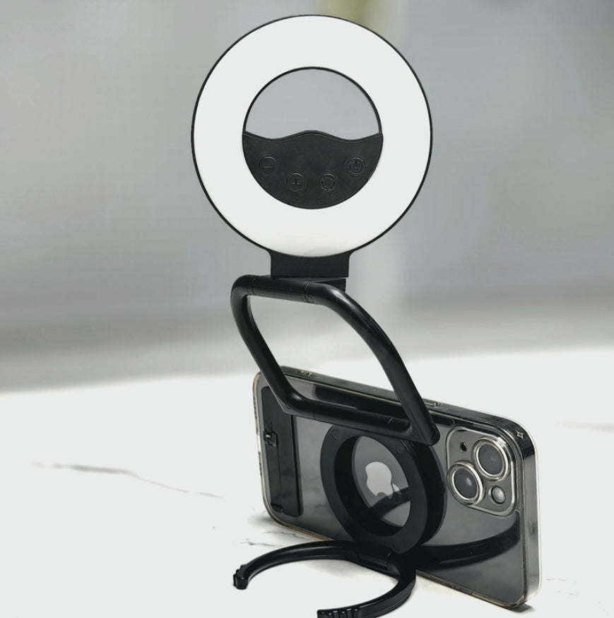 Portable Magnetic Phone Case Multifunctional Beauty Fill Light