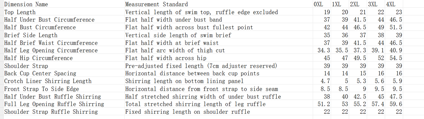 2026 New Plus Size Women's Sexy Fashion Black Floral Ruffled Two-Piece Boyleg Swimsuit For Vacation & Leisure