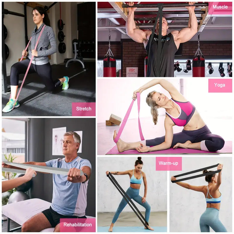 Fitness Waist-Slimming Pull-Up Resistance Band