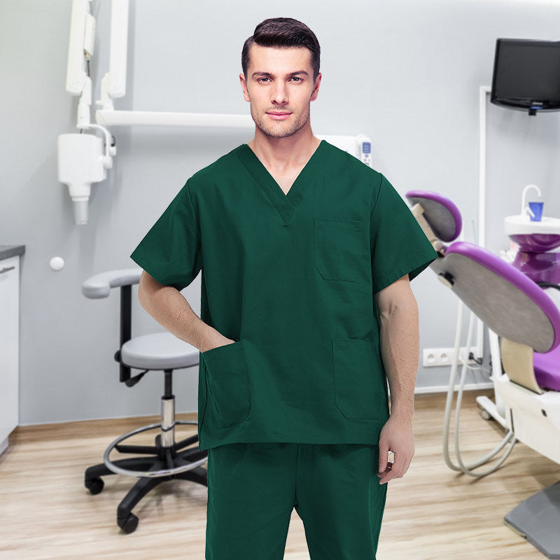 Short-sleeve Workwear For Doctors Beauty Salons And Dental Clinics