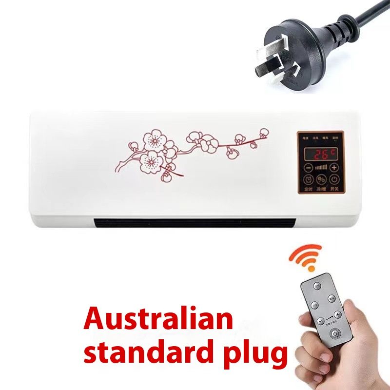 Dual-purpose Mobile Wall-mounted Bathroom Warm Air Blower