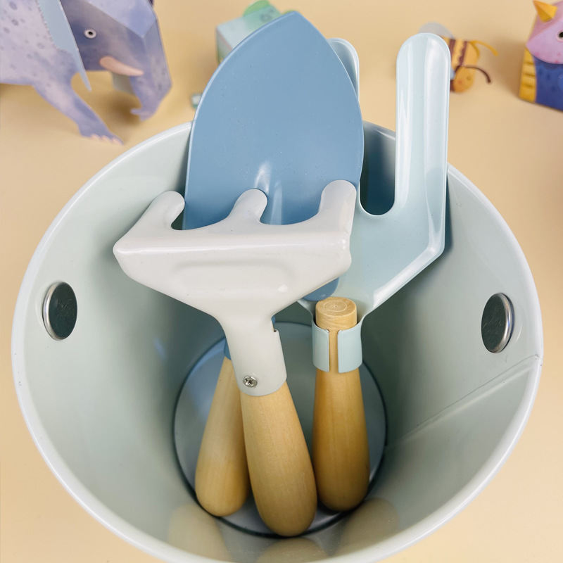 Children's Gardening Tools Beach 4-piece Bucket Set Spatula Set Assembled Toys