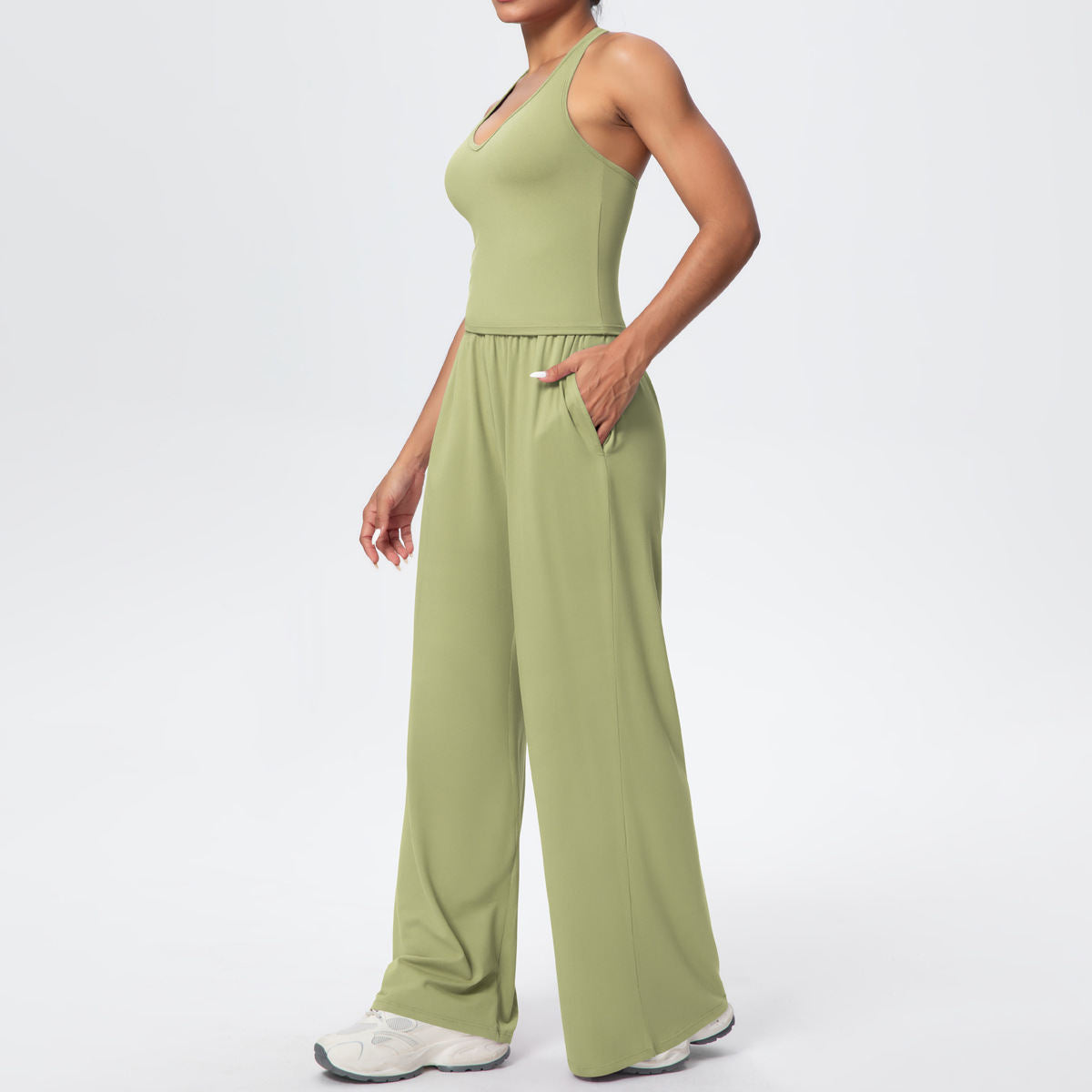 Brushed Yoga Wear Quick-drying Breathable And Designed To Enhance Your Back