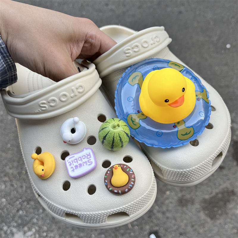 Hole Shoes Accessories Cute Cartoon Diy Removable Ornament