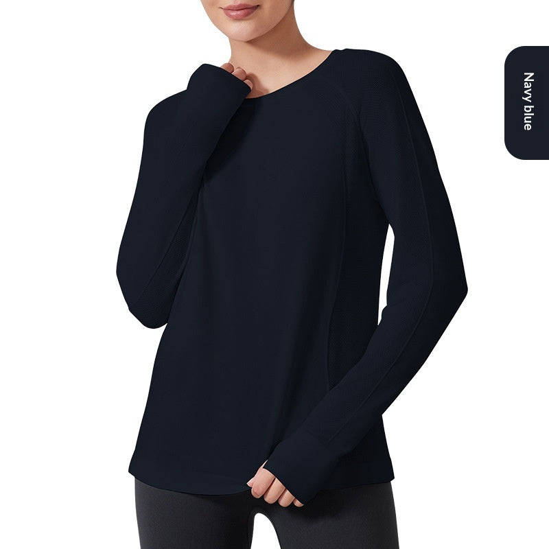 Long-sleeve T-shirt Loose-fit Sportswear For Running And Fitness