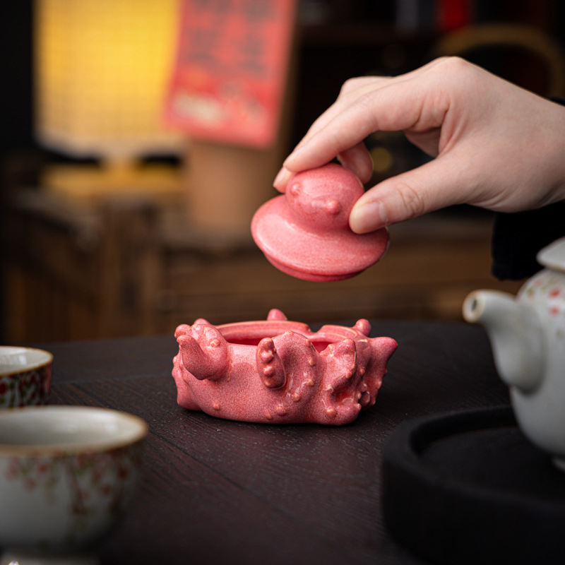 Octopus Ashtray Small Tea Pet Creative Tea Ceremony Item
