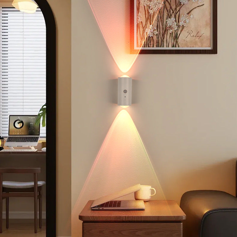 Smart Human-Body Sensing Magnetic Charging Spotlight