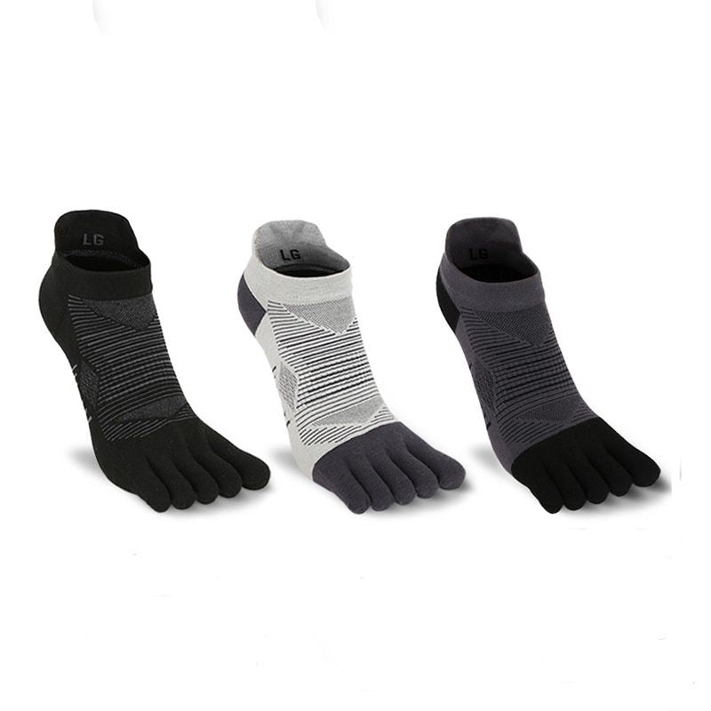 Sweat-wicking Quick-drying Yoga Running And Casual Five-finger Socks