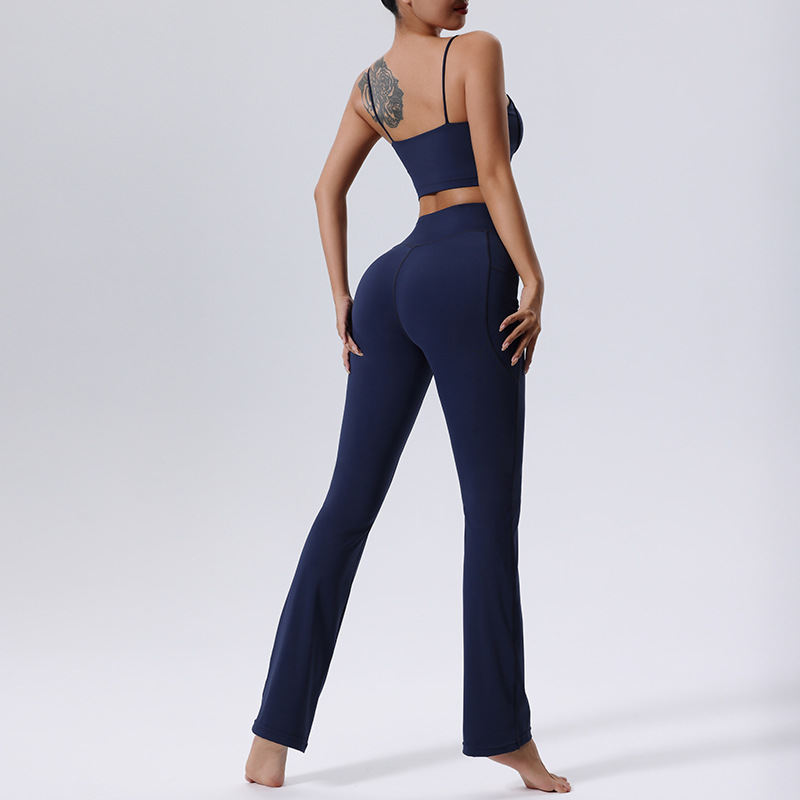 Yoga Clothes Suit Women's Fitness Breathable Sports Two-piece Suit