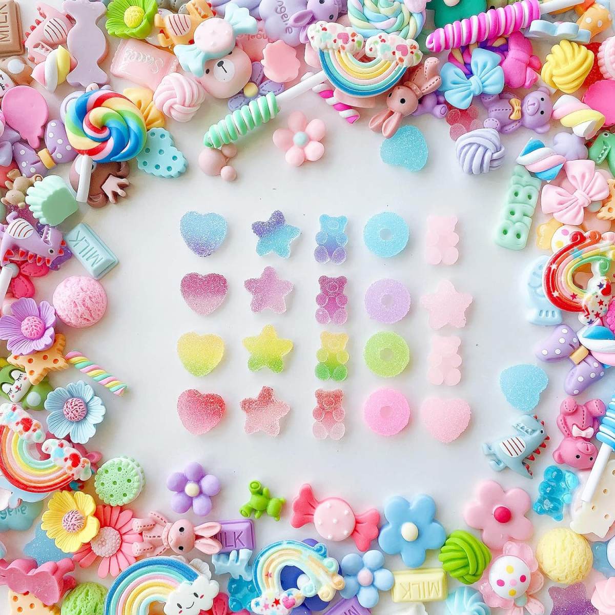 Simulation Food Resin Accessories DIY Cream Glue Phone Case