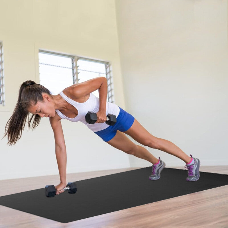 Treadmill Pad Exercise Equipment Mat NBR Floor Protector For Gym Home Fitness