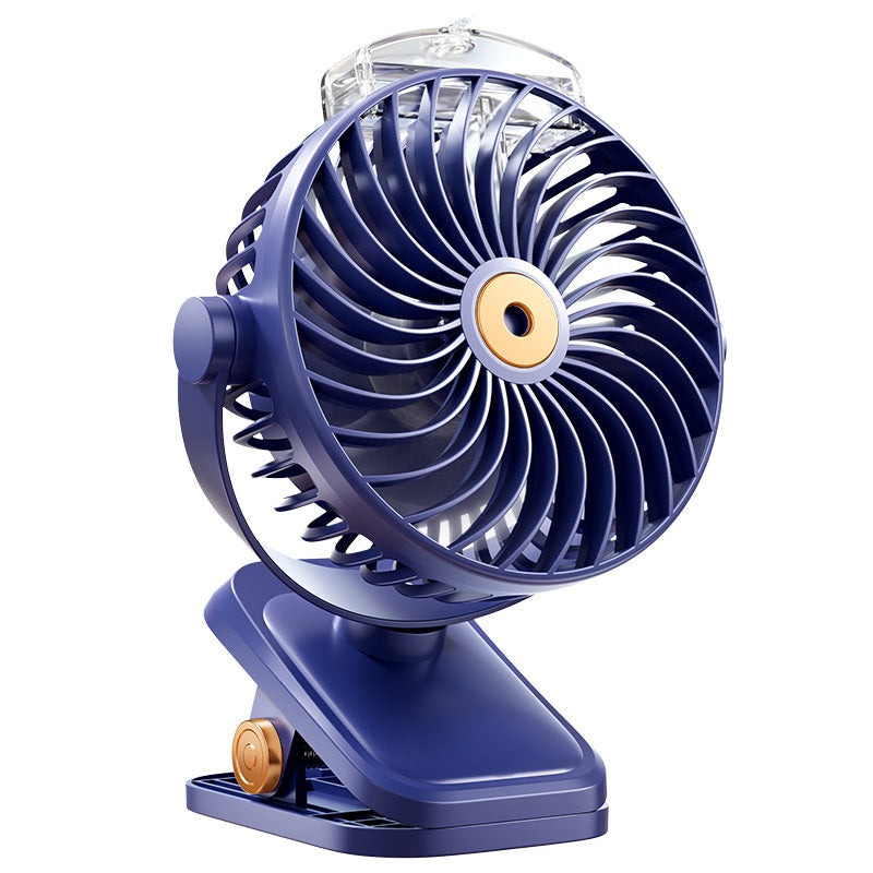 Portable Home USB Charging Spray Clip Little Fan