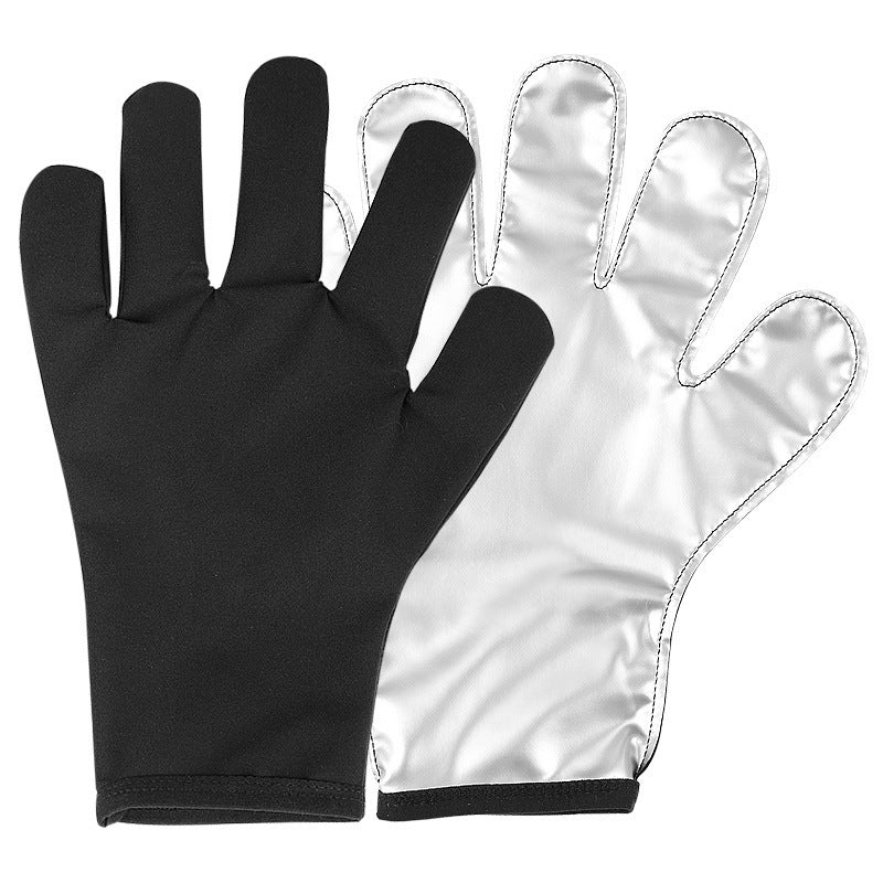 Cross Border Winter Home Use PU-coated Sauna Gloves Moisturizing Preventing Dryness Cracking Protecting Hands Womens