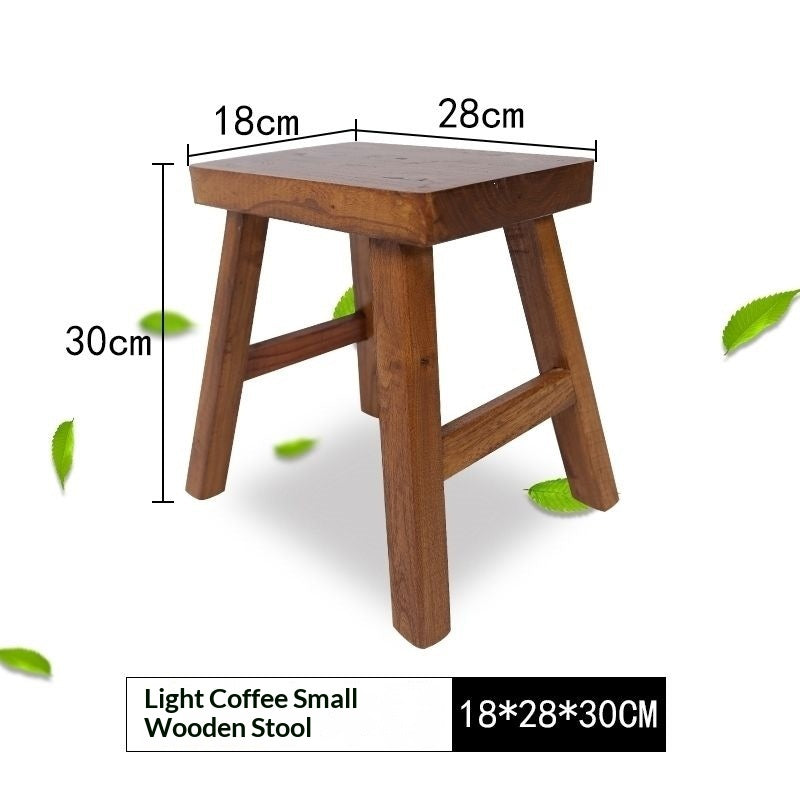 Elm Wood Bench For Home Use Adult Size
