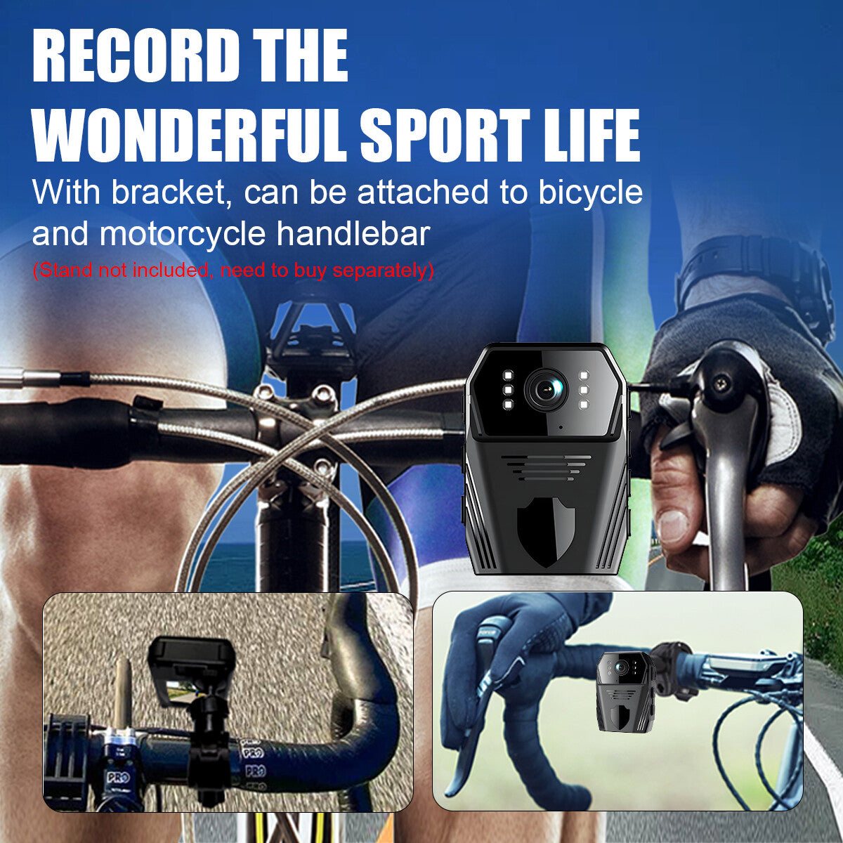 WIFI 4K Mini Camera Camcorder Body Police Cam With Audio Video DVR IR Night Cam