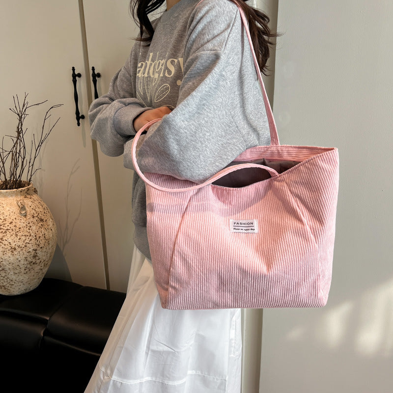 Korean-style Fashionable Crossbody Tote Bag For Class And Commutingversatile And Easy To Style