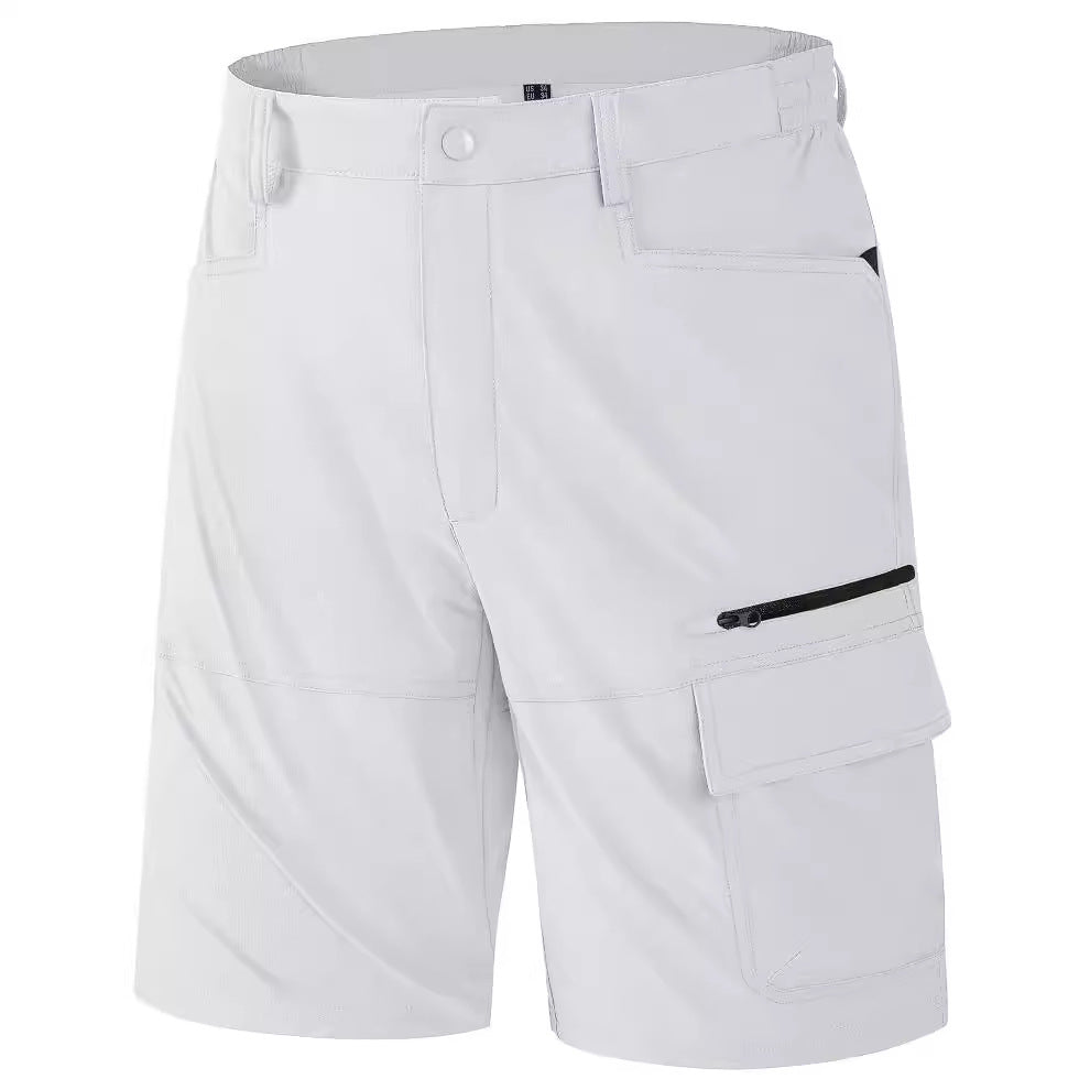 Summer New Hot Selling Men's Quick-Dry Breathable Cool Loose Pants Elastic Outdoor Cycling Running Fitness Pants