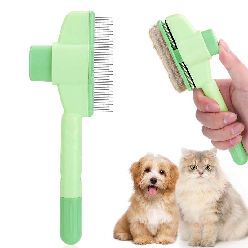 Cat And Dog Comb, Knot Remover, Hair Removal Tool, Pet Self-cleaning Comb, For Long Hair, Massage, Knot Removal, Hair Removal Exclusively