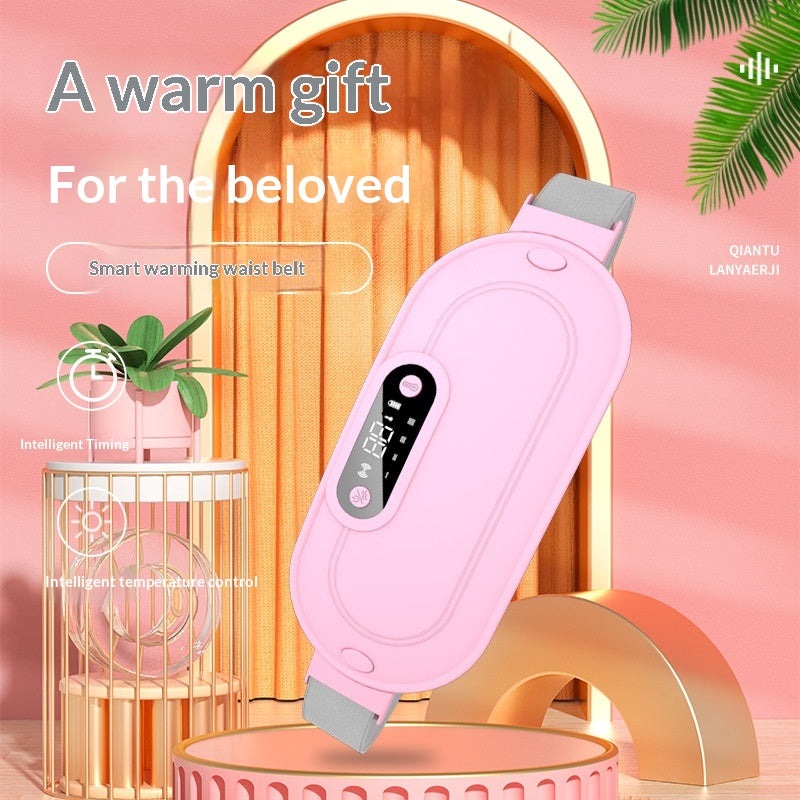 Smart App-Controlled Heating Massage Belly-Warming And Uterus-Warming Belt