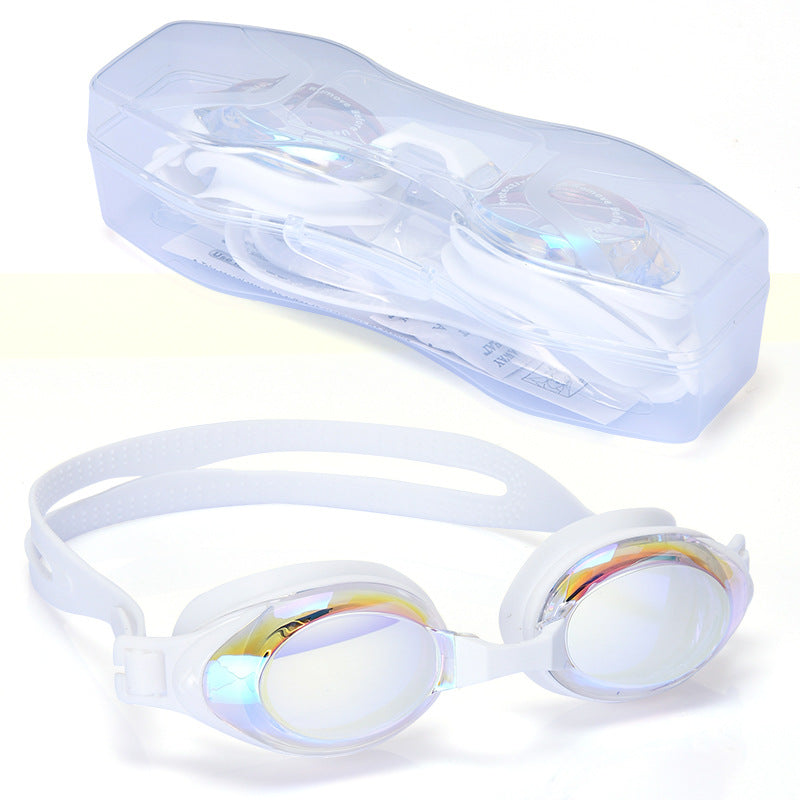 Carefully Selected Silicone Swimming Goggles For Adults, New High-Definition Swimming Goggles, Professional Outdoor Eye Protection Waterproof Swimming Goggles For Men And Women