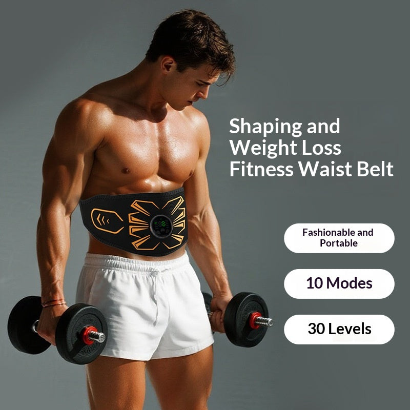 EMS Abdominal Trainer Microcurrent Technology For Lazy Fat Loss Tummy Toning And Body Shaping