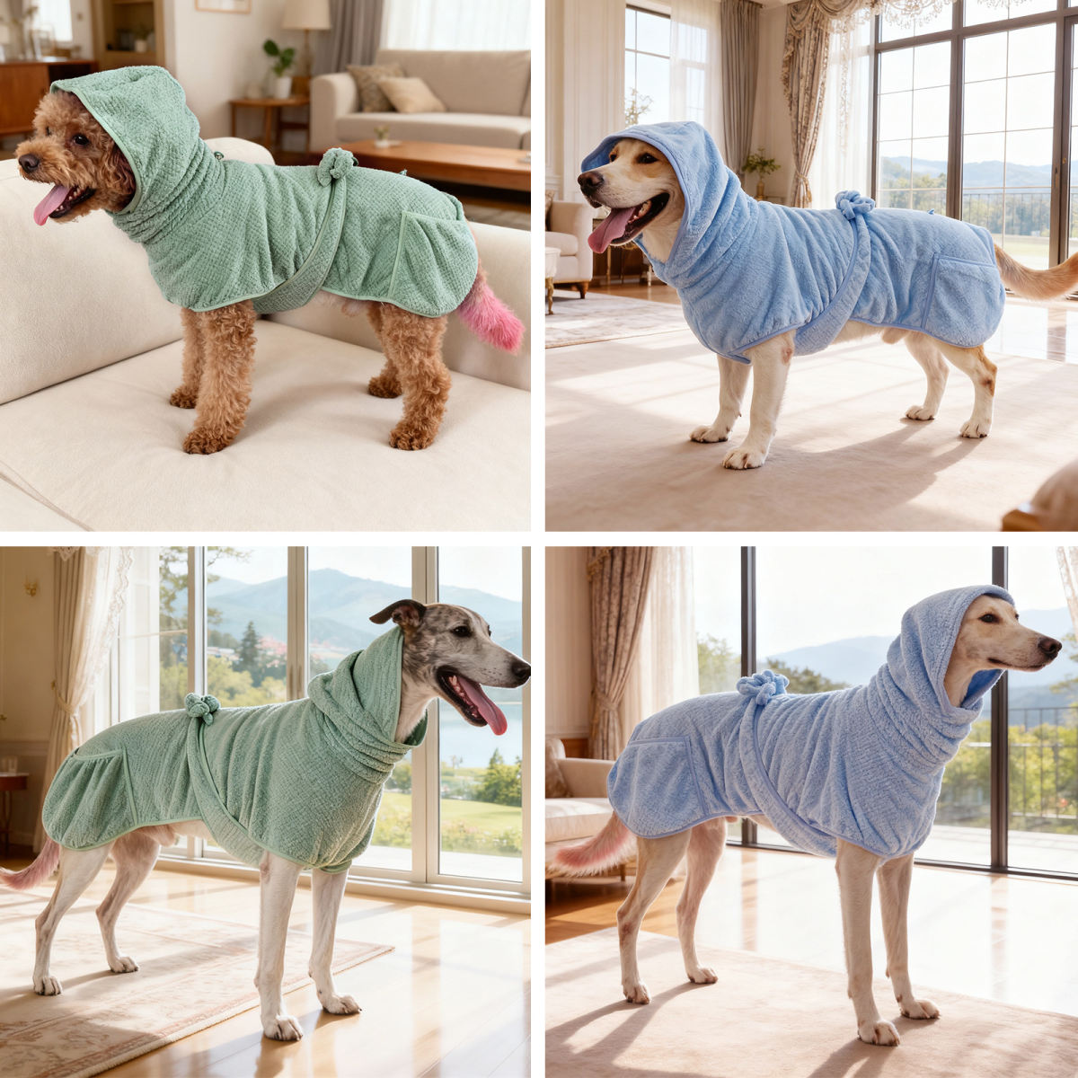 Pet Bathrobe Highly Absorbent Bathrobe