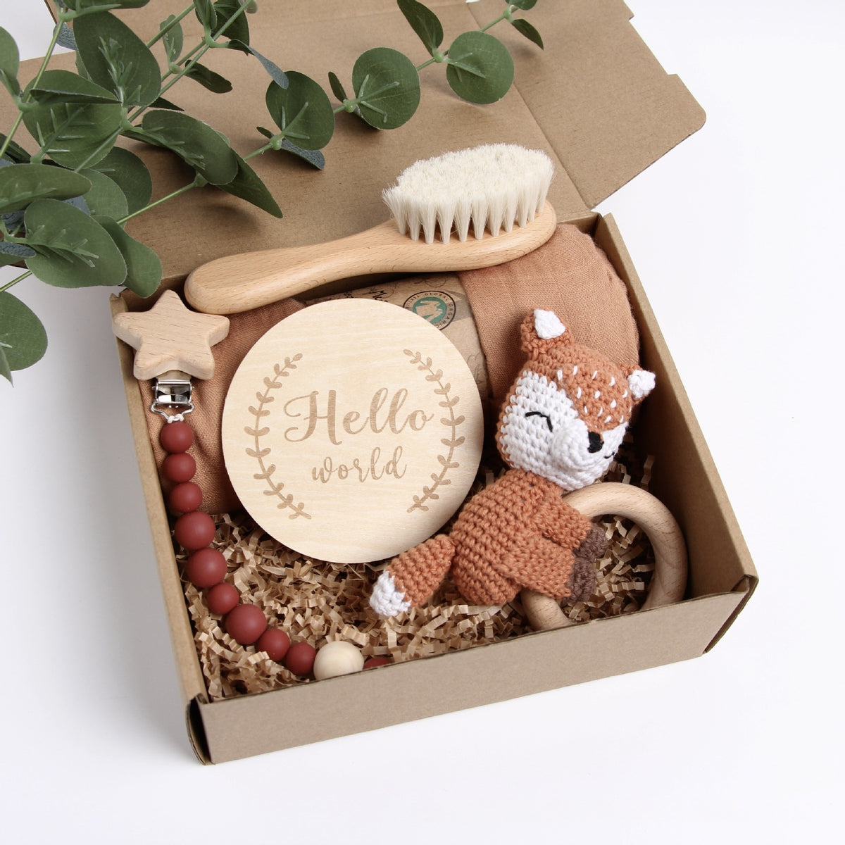 Christmas Reindeer Gift Box Baby Toy