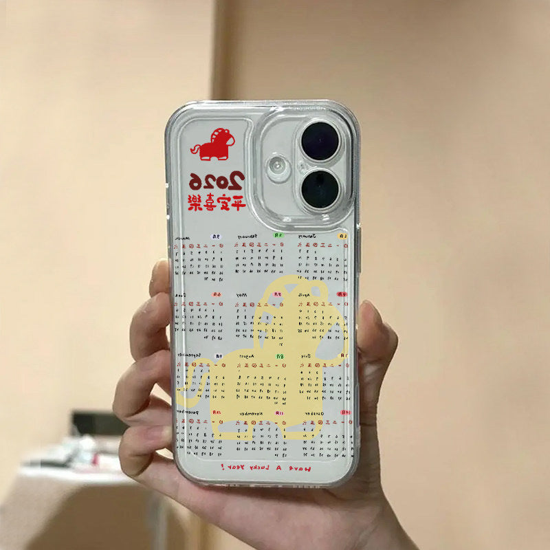 Desk Calendar Compatible New Year 17 Pro Phone Case 1312