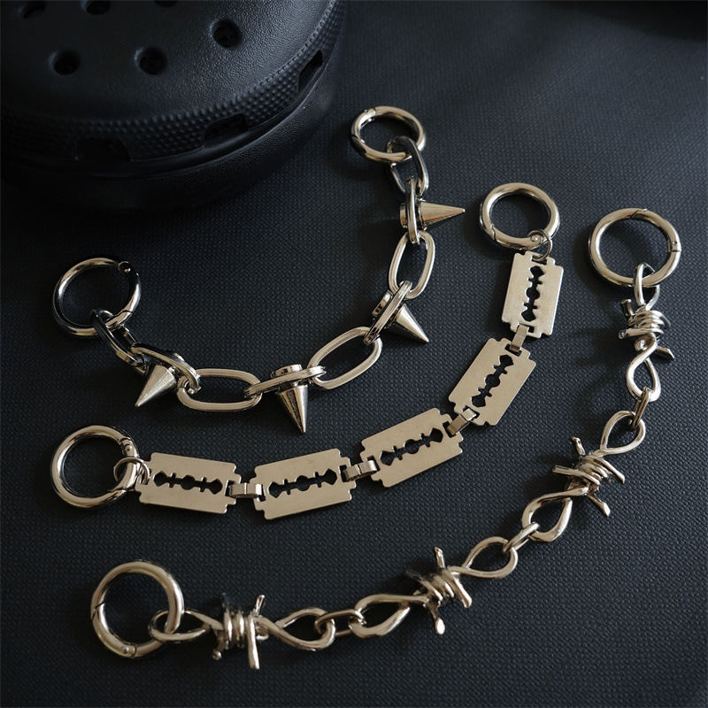 Sports Accessories Punk Female Dark Style Shoe Buckle