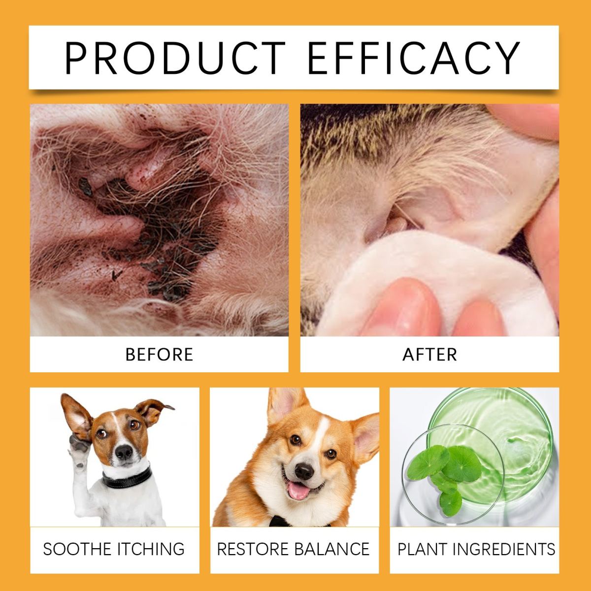 Dog Ear Care Drops For Daily Soothing