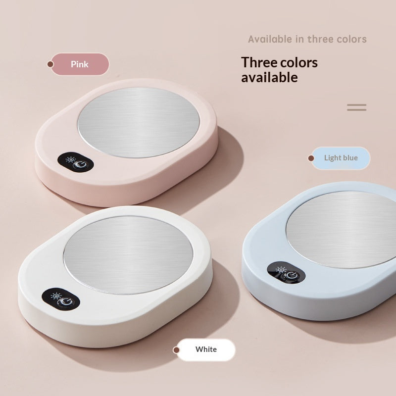 Smart Thermostatic Heating Coaster With Automatic Temperature Adjustment