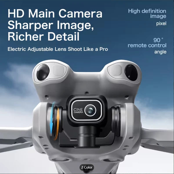 GT50 Drone With Camera, HD Screen Remote Control Drone, Supports APP Control, Real-time Video Remote Control Quadcopter, 4K Video Shooting, Equipped With Battery, Birthday Gift Indoor-Outdoor Drone Ai